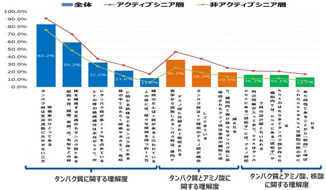 タンパク質・アミノ酸・核酸の関係について