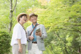 シニアの旅行